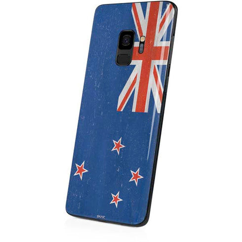 New Zealand Flag Distressed Galaxy S9 Skin